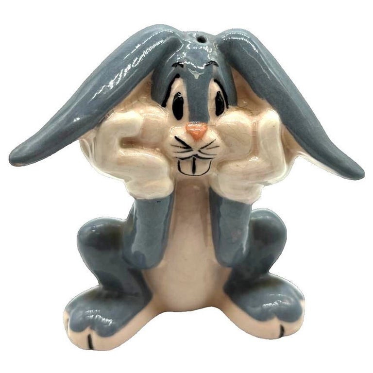Vintage Looney Toons Bugs Bunny Porcelian Statue Warner Bros by Evan Shaw Co