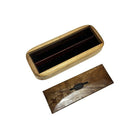 MCM Handcrafted Wooden Isigo Pervuvian Ebony Jewelery Box by J.Amberg