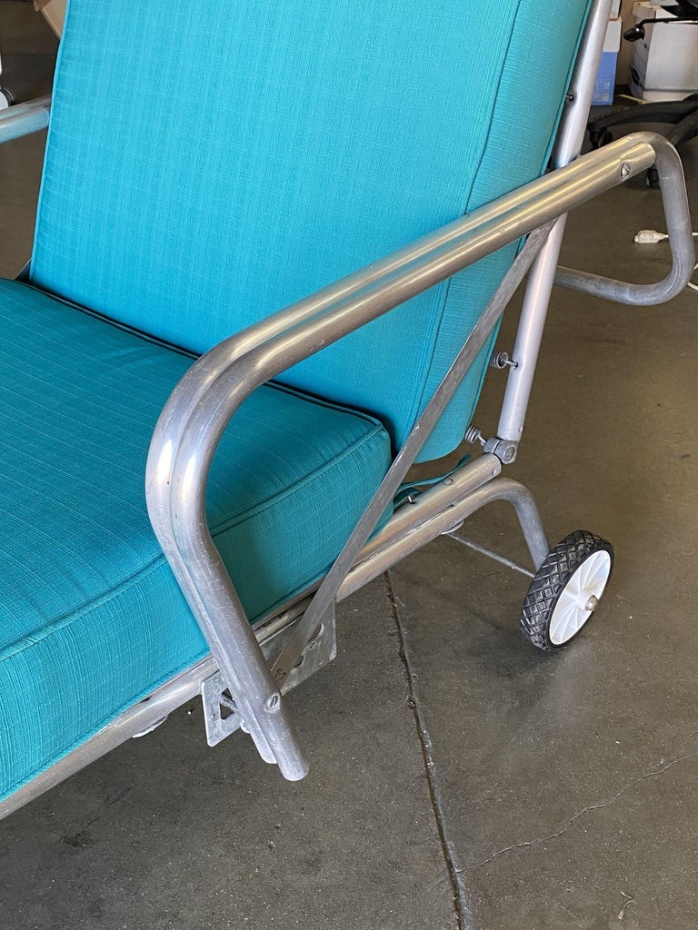 Aluminum Patio/Outdoor Adjustable Recliner Chase lounge