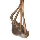 French Art Nouveau Cast Aluminum Music Book Stand in Gaudi Style, 2 Available
