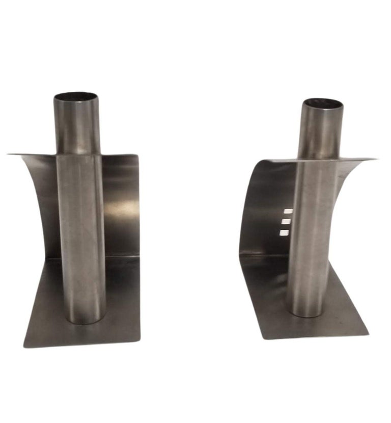 Vintage Arch Candlestick holders by ZACK - Pair