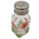 Hand Painted Pink Flamingo Glass Salt & Pepper Shakers by Michel Design Works