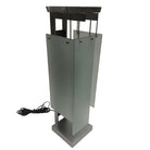 George Kovacs Architectural Aluminum Table Lamp - Pair