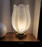 Oversized Acrylic Tulip Lamp in the style of Roger Rougier
