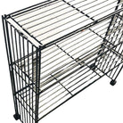 Mid-Century 3-Tier Iron Wire Art Display Shelf Bookshelf