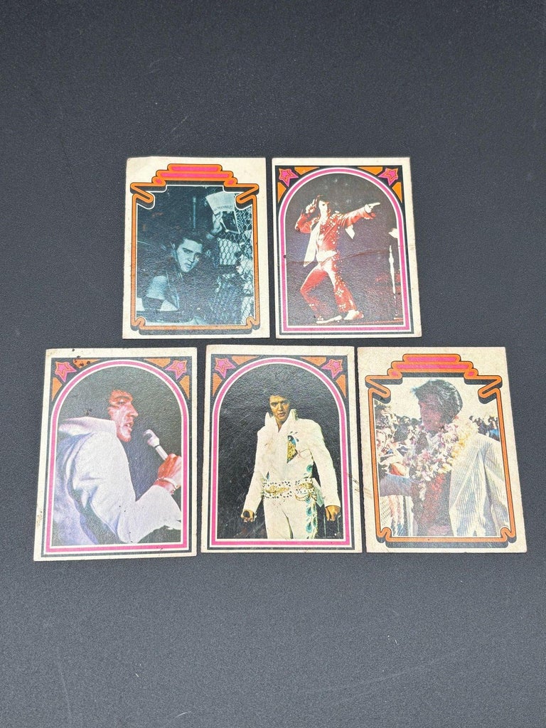 Vintage 1978 Elvis Presley Trading Card Set by Boxcar Enterprises