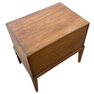 Rare MCM Danish Modern Mahogany Chest of 4 Side Table Stands by Frits Henningsen