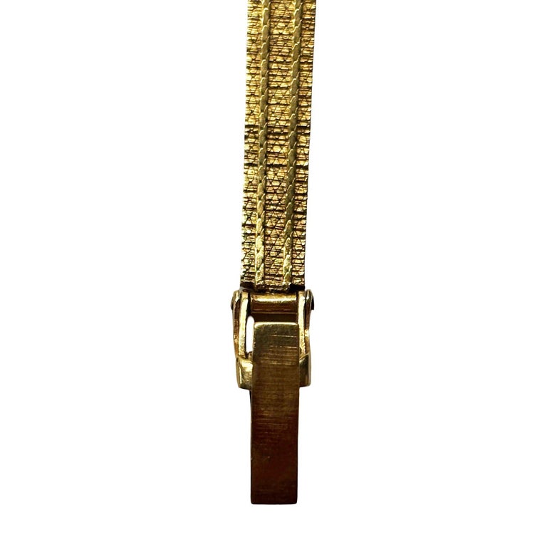 MCM 14K Gold Christian Dior By Bulova Ladies Swiss Mechanical Watch
