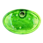 Mid-century Pink & Green Nude Lounging Female Ceramic Ashtray Ceramic Ashtray