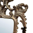 Antique Venetian Baroque Framed Wall Mirror 5' Tall