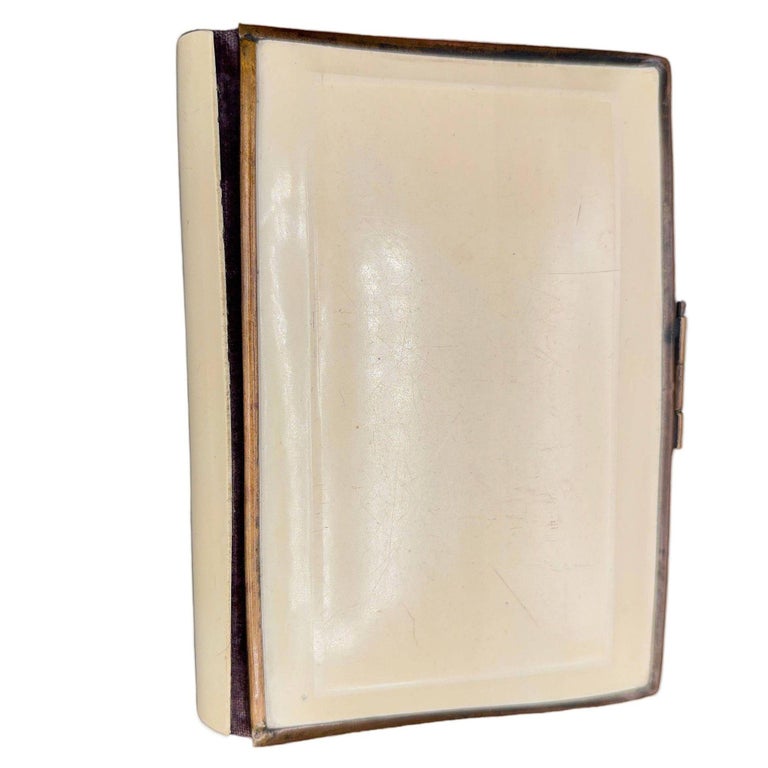 Victorian Daily Prayer Book in Hebrew "Tephilath of Israel" w/ Carved Bone Cover