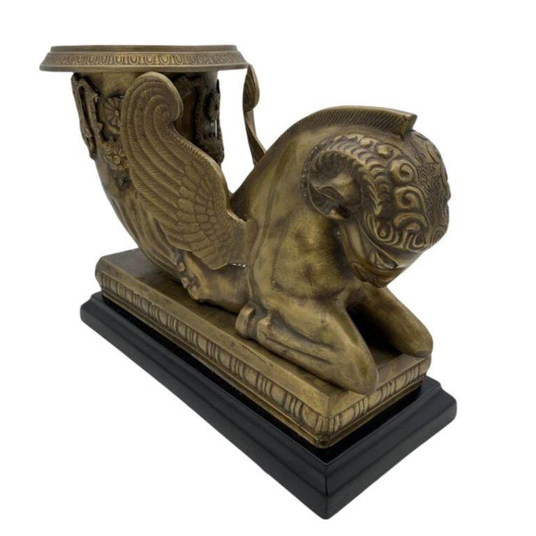 Golden Fleece Chrysomallos Winged Ram Bronze Mantle Urn