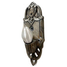 Early Art Decco Machined Aluminum Wall Sconce, Pair