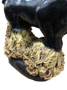 Midcentury Studio Art Pottery Clydesdale Horse