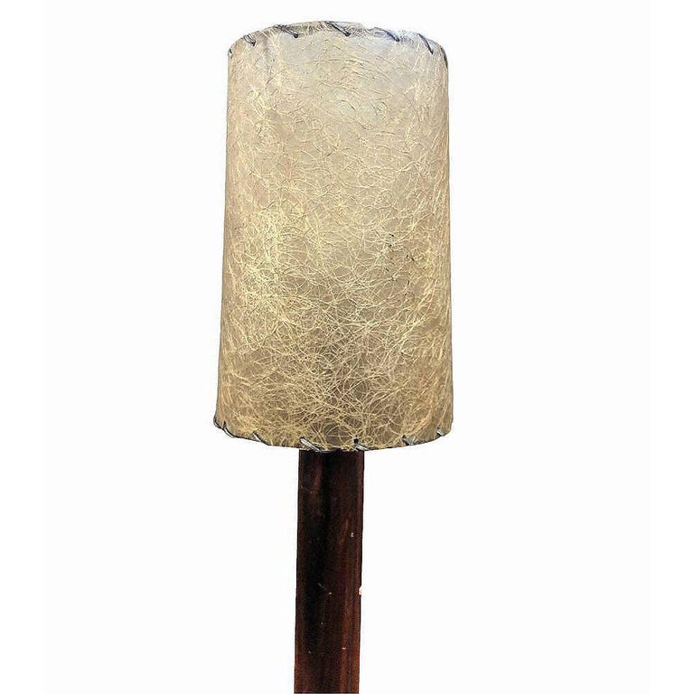 Nickel Básica M2 Table Lamp by Santiago Roqueta For Santa & Cole w/ Drum Shade
