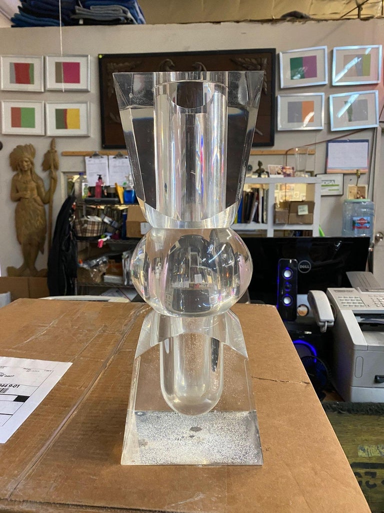 Large Vintage Hand Sculpted Vase by Charles Hollis Jones.