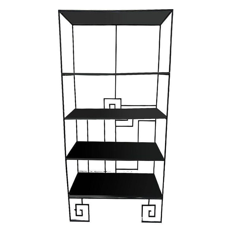 ‘Biltmore’ Wrought Iron Etagere by Marina McDonald for Jazz Furniture