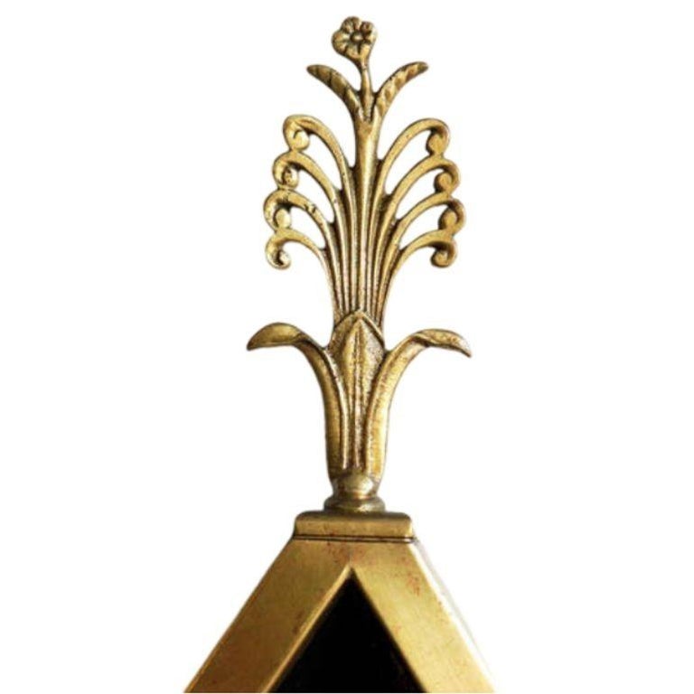 Edwardian era Neoclassical Bronze Greek Face 2-Arm Sconce, 2 Available