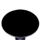 Chrome Streamlined Side Table with Tubular Legs