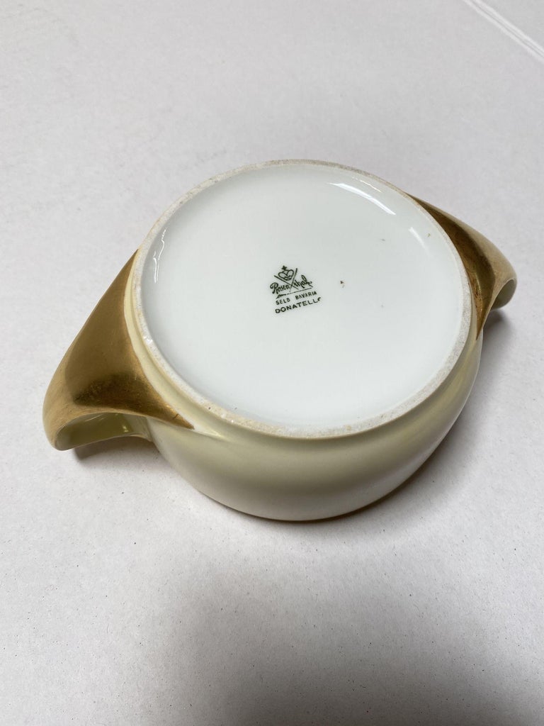 Rosenthal Serb Bavaria Donatello Porcelain Creamer & Sugar Bowl