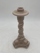 Rare Rockwood Pottery Candlestick holders Light Pink Dolphin 1919