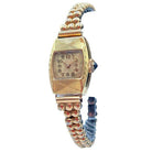 Swiss Made Rolled Gold Plate Art Deco Women's Watch by Gruen w/ Wristband