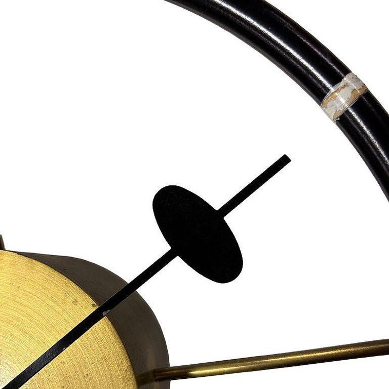 MCM George Nelson Studio Model 4756 "Steering Wheel" Wall Clock by Howard Miller