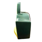 Mid-century Green Ceramic Jumping Deer Mantle TV Lamp by Shawnee Art Pottery