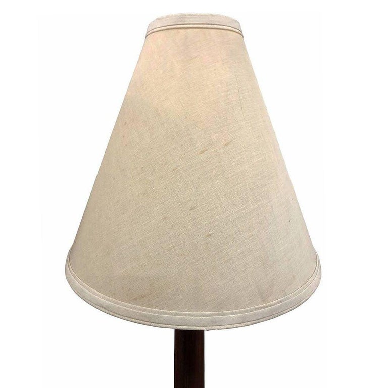 Nickel Básica M2 Table Lamp by Santiago Roqueta For Santa & Cole w/ Large Shade