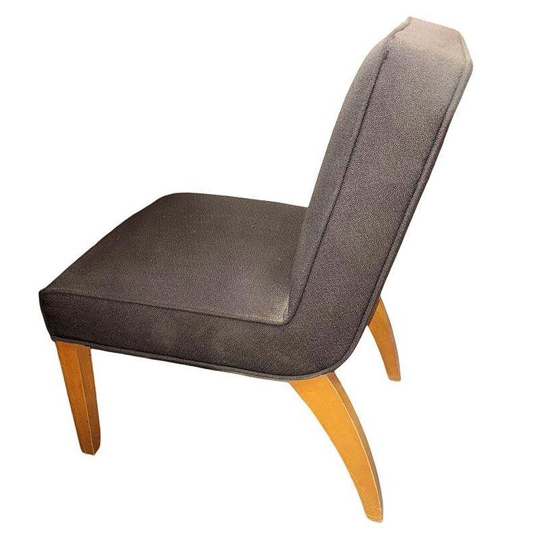 Pair of Mid-Century Thonet Inspired Bentwood Slipper Chairs