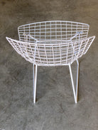 White Wire Side Chair by Harry Bertoia for Knoll, Pair Circa 1952