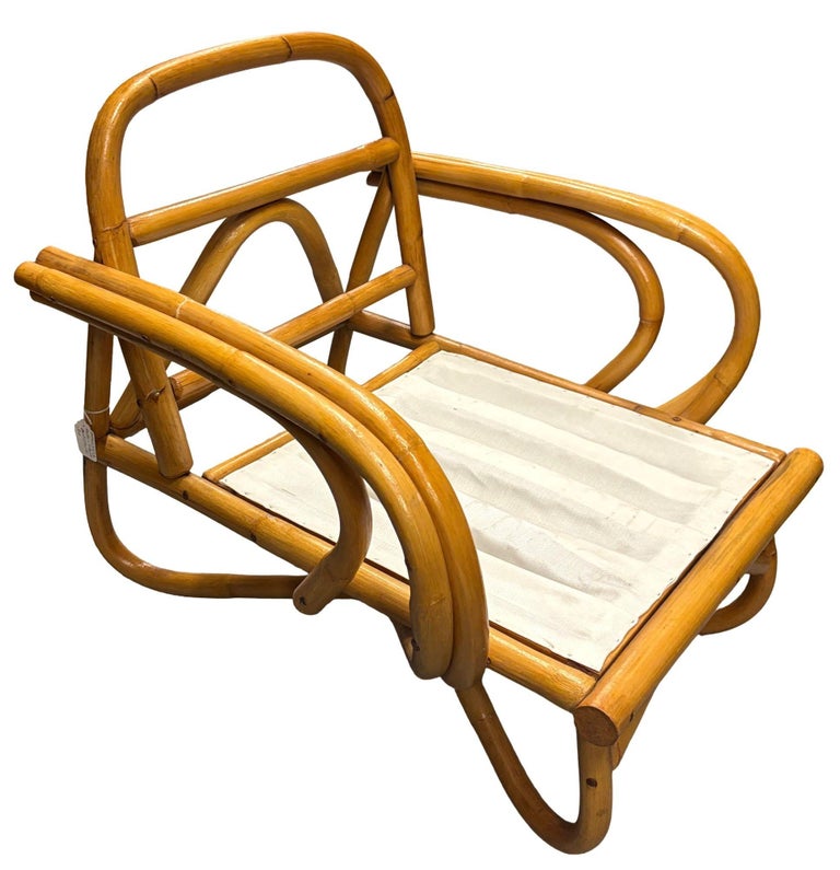 Restored Rattan Loop Leg Livingroom Set
