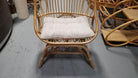 Rattan Cocoon Chair with Cushion