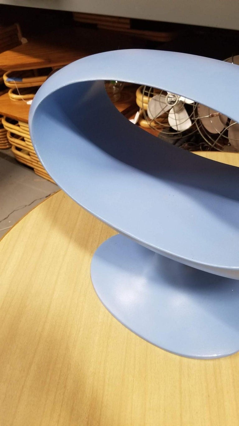 Y2K Space Age Mod Side Pedestal Table by William Emmerson
