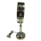 High Style Brass & Chrome Florescence Magnifying Vanity/Jewelry Mirror