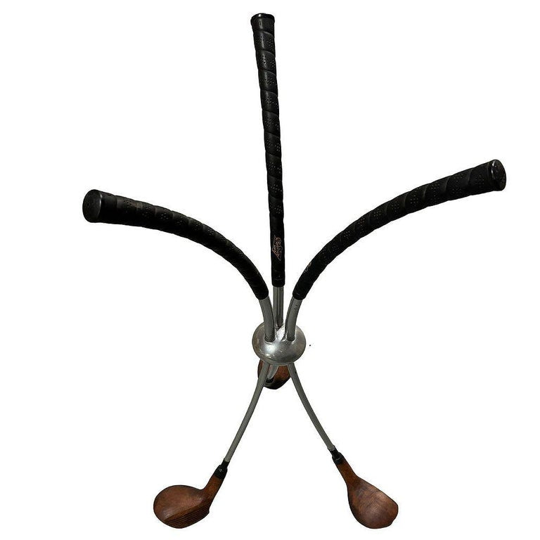 Mid Century Modernist Golf club Side Table w/ Matching Chairs