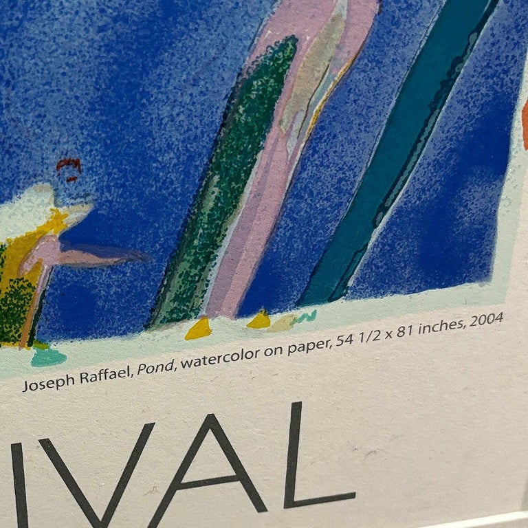 2004 Lincoln Center NYC "Mostly Mozart" Serigraph Print by Joseph Raffael