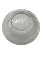 Vintage 1950's Dorothy Thorpe Etched Art Glass Hibiscus Bowl