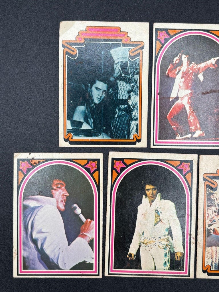 Vintage 1978 Elvis Presley Trading Card Set by Boxcar Enterprises
