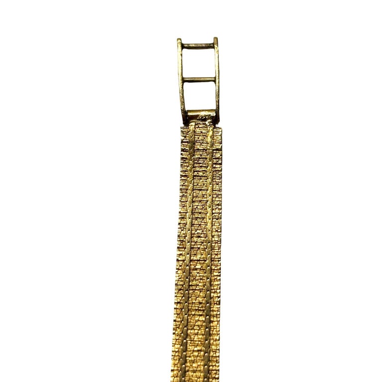 MCM 14K Gold Christian Dior By Bulova Ladies Swiss Mechanical Watch