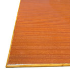Restored Mid-century Expanding Hinge Leaf Rattan Dining Table