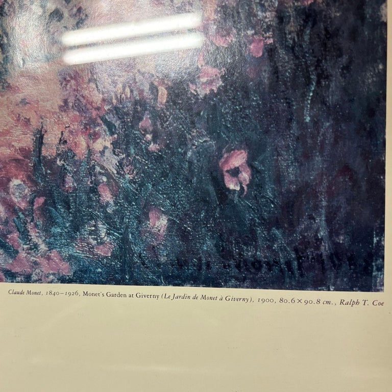 1984 “A Day in the Country” Impressionism LACMA Exhibition Poster w Claude Monet