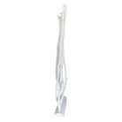 White Modernist Driftwood Floor Sculpture Room Divider