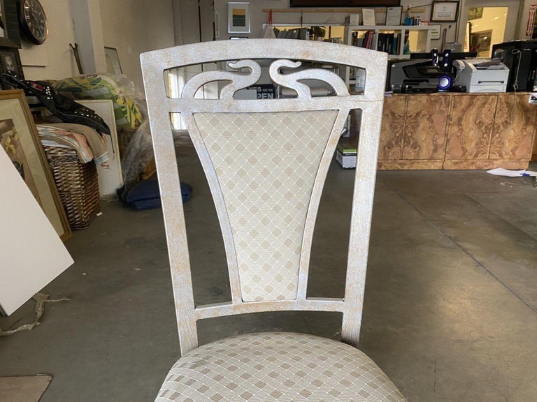 High Style Formal Dining Steel Side Chair, Set of 4