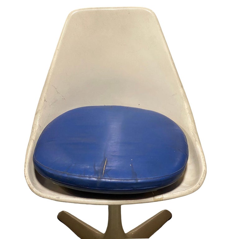 Mid-Century Tulip Side Chair Model 115 by Maurice Burke for Arkana