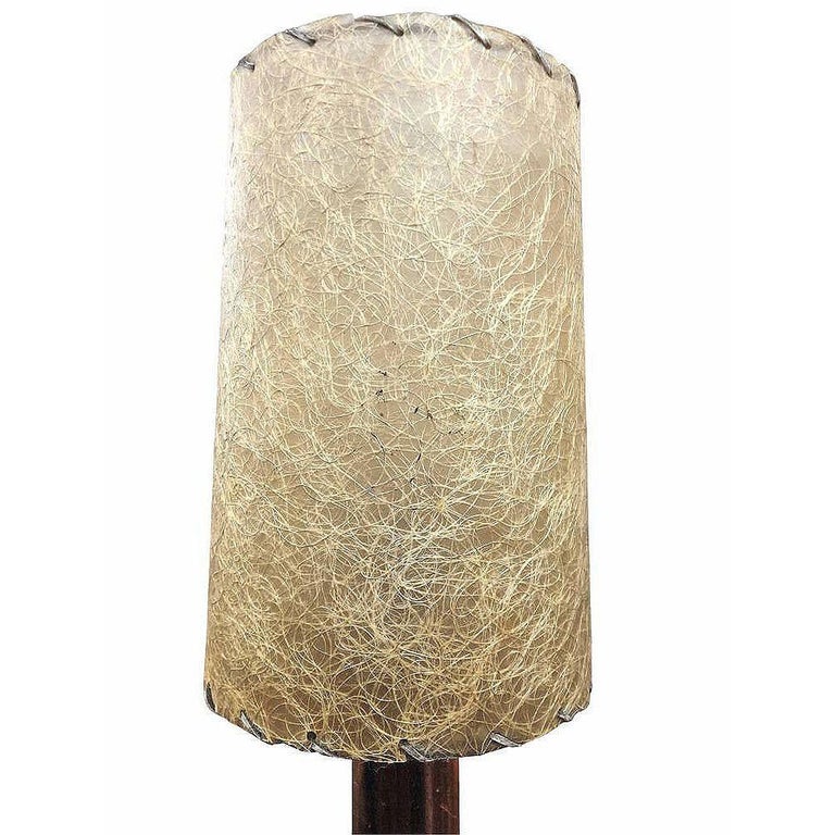 Nickel Básica M2 Table Lamp by Santiago Roqueta For Santa & Cole w/ Drum Shade