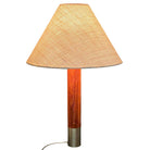 Nickel Básica M2 Table Dimmer Lamp by Santiago Roqueta For Santa & Cole w/ Shade