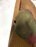 Rare Arthur Court Handcarved Folkart Rabbit Wall Hook Coat Holder