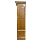 Georgian Style Old Pine Barrel Back Bespaq Corner Book Case