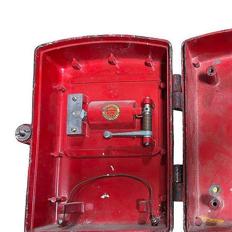 Cast Iron Type 774-M Fire Alarm Call Signal Indicator Box by ADT